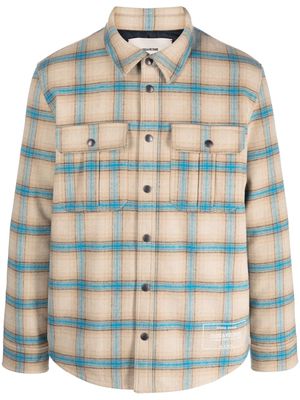 Zadig&Voltaire Bali check-pattern shirt jacket - Neutrals