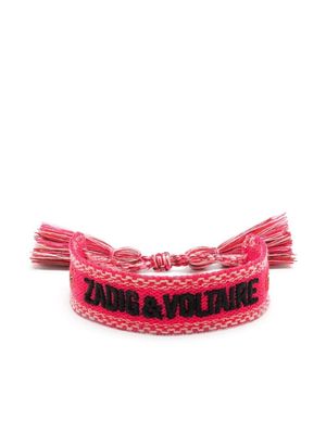 Zadig&Voltaire Band of Sisters bracelet - Pink