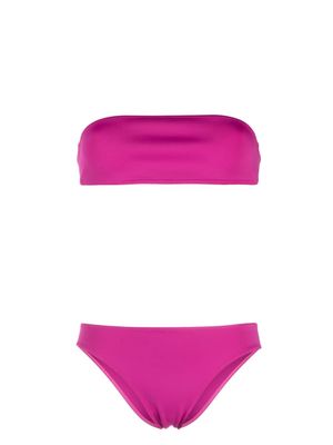 Zadig&Voltaire bandeau-style bikini set - Purple