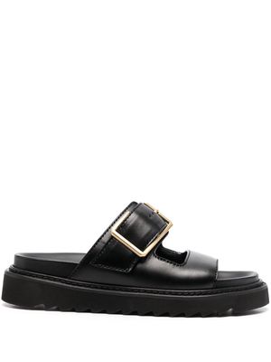 Zadig&Voltaire Cecilia Alpha leather sandals - Black