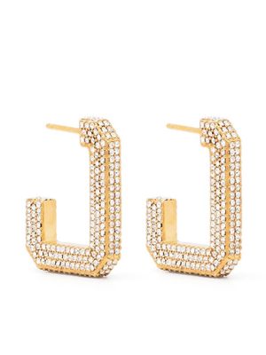 Zadig&Voltaire Cecilia hoop earrings - Gold