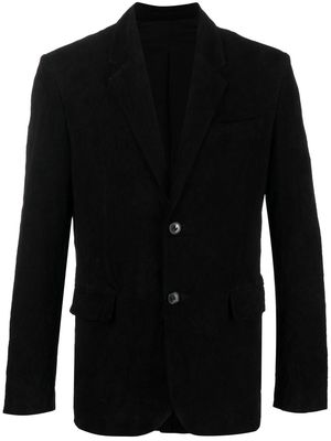 Zadig&Voltaire cotton buttoned blazer - Black