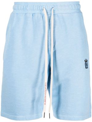 Zadig&Voltaire cotton drawstring shorts - Blue