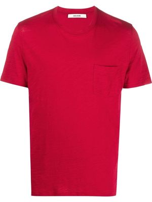 Zadig&Voltaire cotton skull-print T-shirt - Red