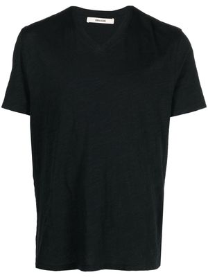 Zadig&Voltaire crew neck cotton T-shirt - Black