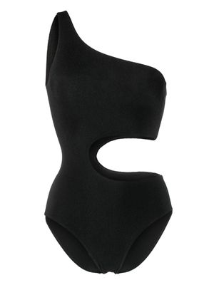 Zadig&Voltaire cut-out one-shoulder swimsuit - Black