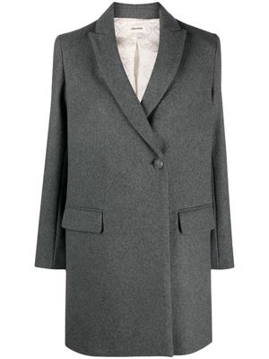 Zadig&Voltaire double-breasted coat - Grey