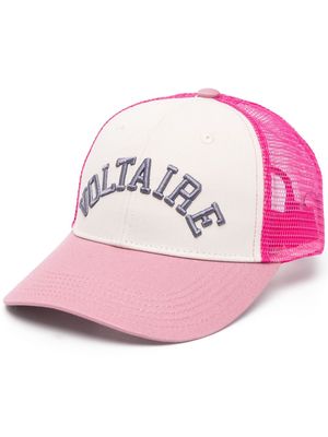 Zadig&Voltaire embroidered-logo mesh-panel cap - Pink