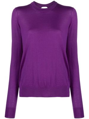 Zadig&Voltaire Emma open-back fine-knit jumper - Purple