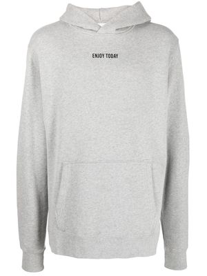 Zadig&Voltaire Enjoy Today cotton hoodie - Grey