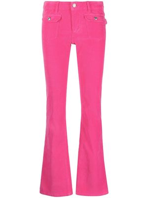 Zadig&Voltaire flared-leg jeans - Pink