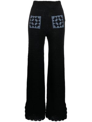 Zadig&Voltaire Flavy crochet trousers - Black