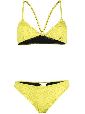 Zadig&Voltaire graphi-print bikini - Yellow