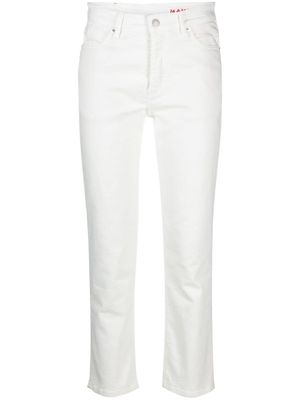 Zadig&Voltaire high-waist cropped jeans - White