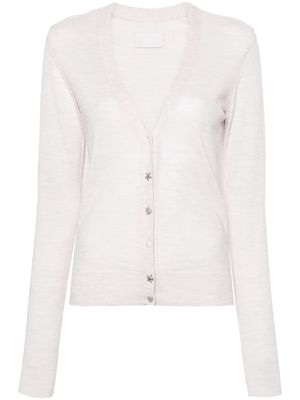 Zadig&Voltaire Jemmy mixed-buttons cardigan - Neutrals