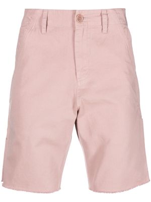 Zadig&Voltaire logo-patch cotton bermuda shorts - Pink