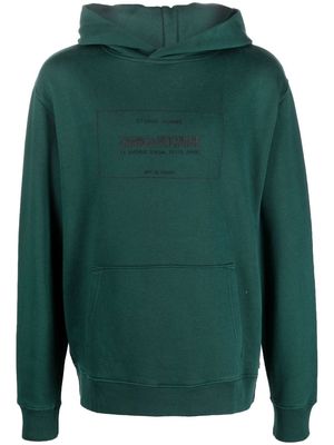Zadig&Voltaire logo-print hoodie - Green