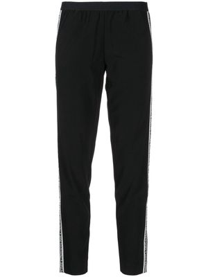 Zadig&Voltaire logo-tape cropped trousers - Black