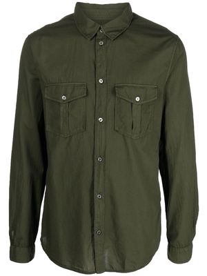 Zadig&Voltaire long-sleeve button-up shirt - Green