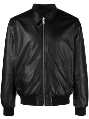 Zadig&Voltaire Mate reversible leather jacket - Black