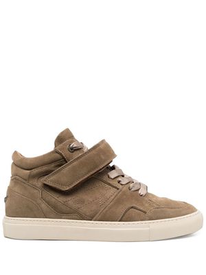 ZADIG&VOLTAIRE Mid Flash lace-up sneakers - Brown