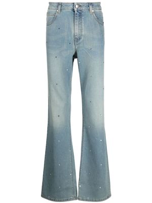 Zadig&Voltaire mid-rise wide-leg jeans - Blue