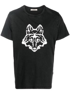 Zadig&Voltaire motif-print cotton T-shirt - Black