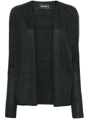 Zadig&Voltaire open-front cashmere cardigan - Grey