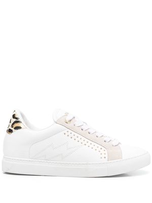 ZADIG&VOLTAIRE panelled low-top sneakers - White