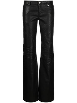 Zadig&Voltaire Paulin leather trousers - Black