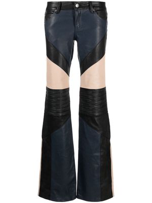 Zadig&Voltaire Paulin panelled flared trousers - Black