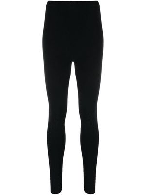 Zadig&Voltaire perforated high-waist leggings - Black
