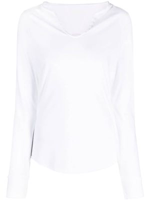 Zadig&Voltaire photograph-print long-sleeve T-shirt - White