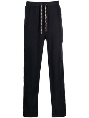 Zadig&Voltaire Pixel drawstring straight-leg trousers - Blue