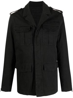 Zadig&Voltaire pocketed military jacket - Black