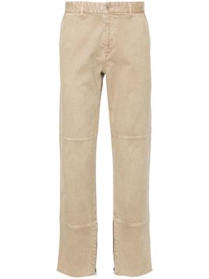 Zadig&Voltaire Pocky straight-leg panelled trousers - Neutrals