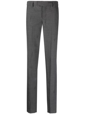 Zadig&Voltaire Prune striped slim trousers - Grey