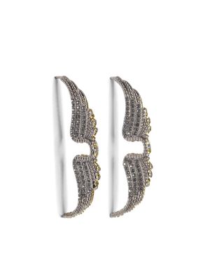 Zadig&Voltaire Rock piercing earrings - Silver