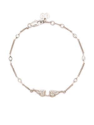Zadig&Voltaire Rock wings-detail bracelet - Silver