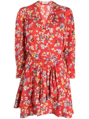 Zadig&Voltaire Rogers floral-print minidress - Red