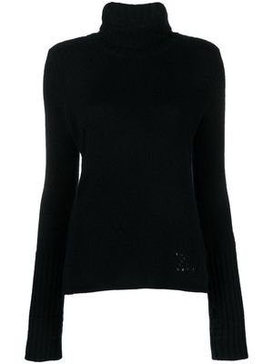 Zadig&Voltaire roll-neck cashmere jumper - Black