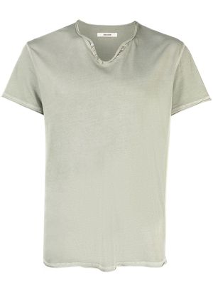 Zadig&Voltaire round neck short-sleeve T-shirt - Green