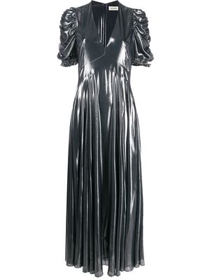 Zadig&Voltaire Roya pleated dress - Silver