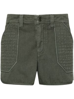 Zadig&Voltaire Sei twill mini shorts - Green