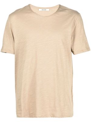 Zadig&Voltaire short-sleeved cotton T-shirt - Neutrals