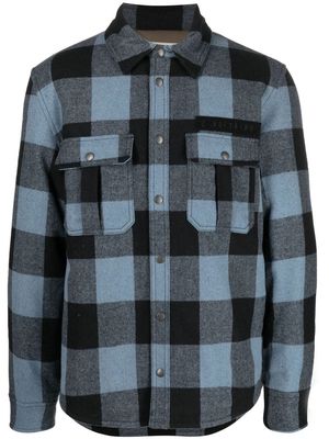Zadig&Voltaire skull-print shirt jacket - Blue