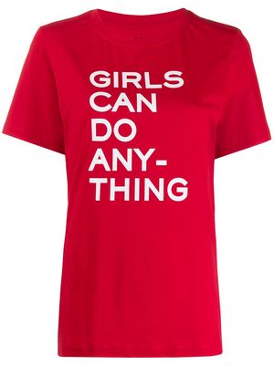 Zadig&Voltaire slogan print T-shirt - Red