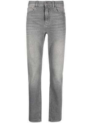 Zadig&Voltaire stonewashed cropped jeans - Grey