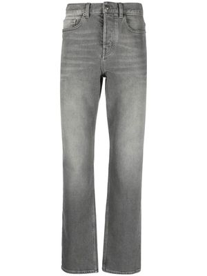 Zadig&Voltaire stonewashed straight-leg jeans - Grey