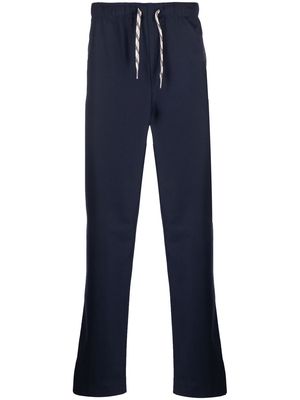 Zadig&Voltaire straight-leg drawstring trousers - Blue